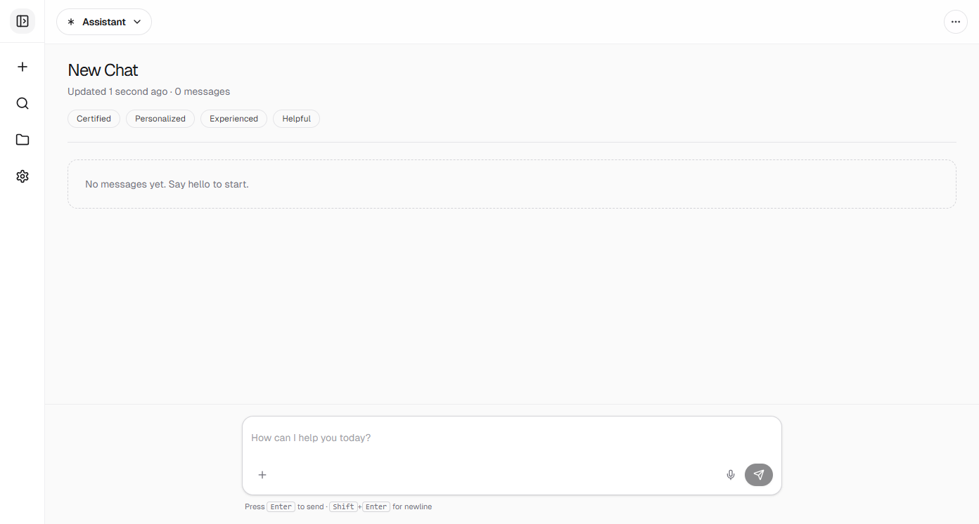 Mindease Chat Interface
